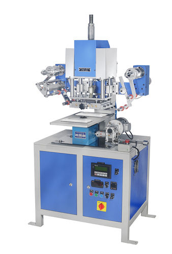 Siemens Grey And Blue Hot Foil Stamping Machine For Switch Plate