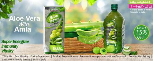 Aloe Vera With Amla Age Group: For Adults