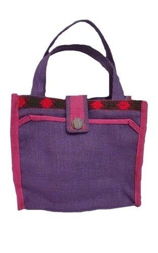 Dust Proof Purple Jute Bag
