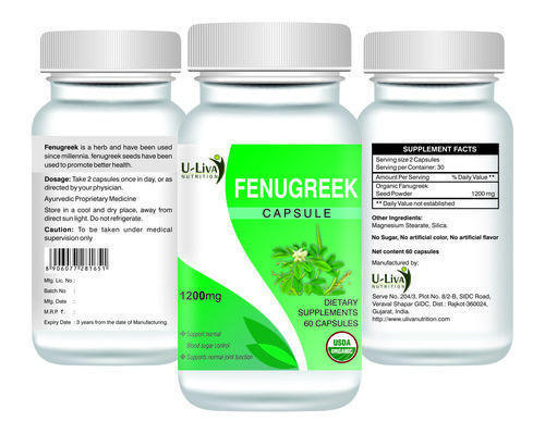 Herbal Medicine Fenugreek Capsule