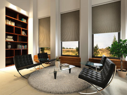 Plain Design Roller Blinds - Attractive Visuals, Long Lasting Crack Resistance | Various Colors, Anti-UV, Blackout, Eco-Friendly, Heat-Insulation, Tear-Resistant, Waterproof
