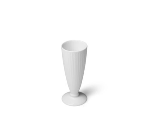 White Ceramic Milkshake Cup High Grade