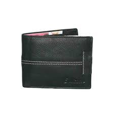 Custom Black Color Mens Leather Wallets