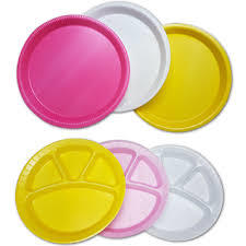 Colorful Disposable Plates