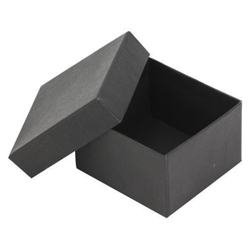 Plain Black Cardboard Jewellery Boxes
