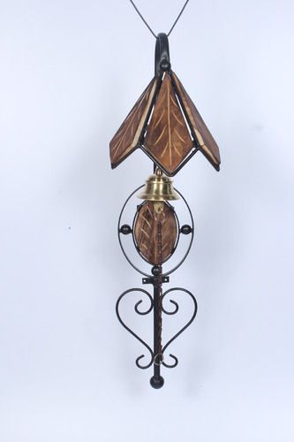 Wooden And Iron Door Bell