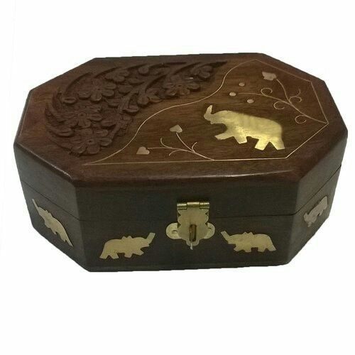 Attractive Look Wooden Jewellery box