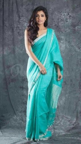 Fancy And Stylish Linen Saree