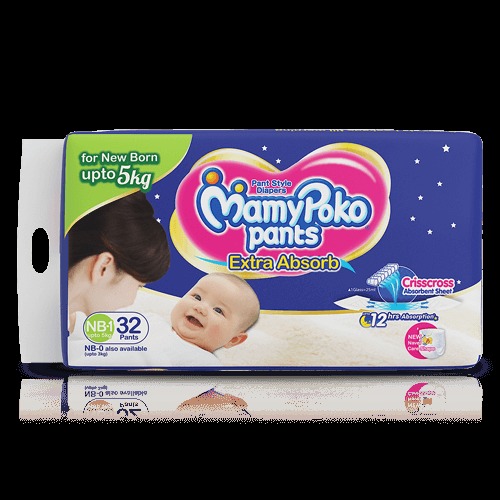 Buy MamyPoko Pants Extra Absorb Baby Diapers, Small (S), 15 Count, 4-8 kg  Online at Best Prices in India - JioMart.