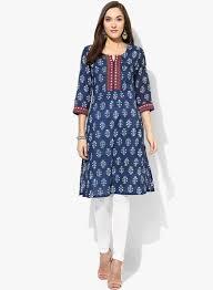 Quick Dry Ladies Cotton Printed Kurtis