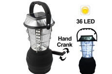 Solar Lantern With Hand Crank