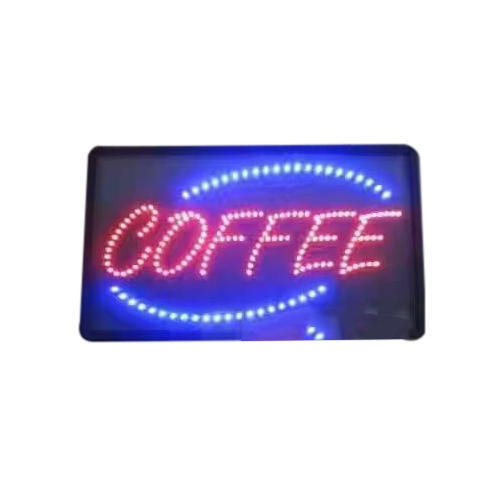 Coffee Led Sign Board