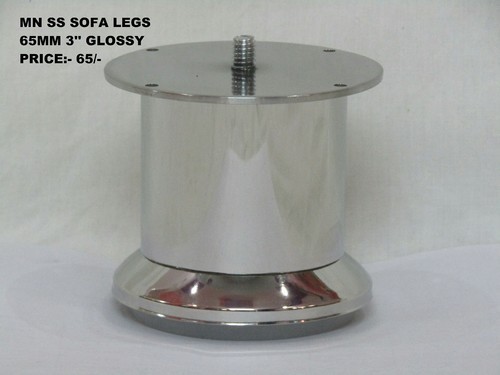 Flawless Finished Stainless Steel Sofa Leg