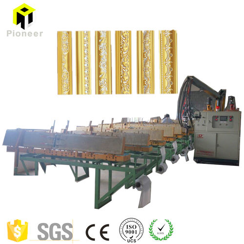 PU Decorative Foam Crown Cornice Molding Making Machine