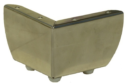 Robust Construction Stainless Steel Sofa Legs