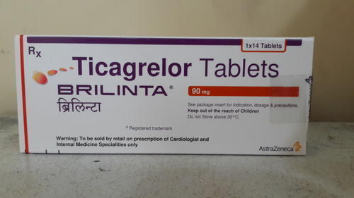 Brilinta Ticagrelor Tablets 90 MG