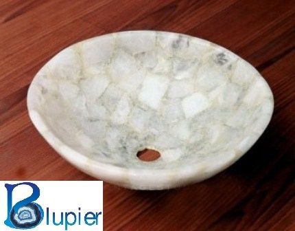 Fine Finish Gemstone Basin