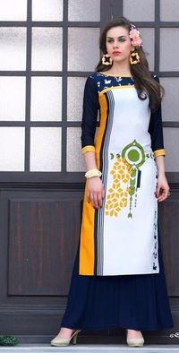 Ladies Designer Fancy Kurtis - Cotton Blend Size M L XL | Attractive Designs Perfect for Summer