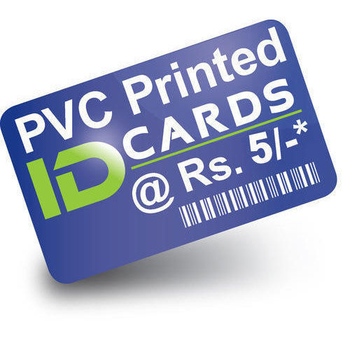 Multicolor Pvc Plastic Card - Size 86mm X 54mm