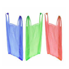 Coloured Polythene Carry Bags