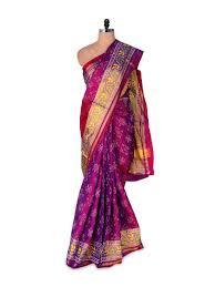 Fine Finish Purpul Patola Saree