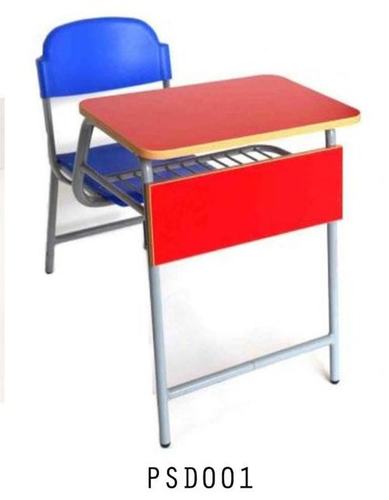 Metal and Wooden Student Desk