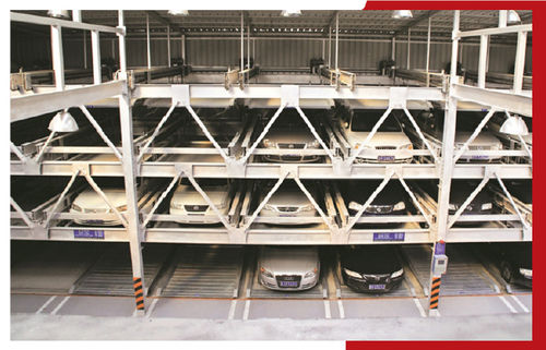 Hydraulic On Ground Puzzle Car Parking System