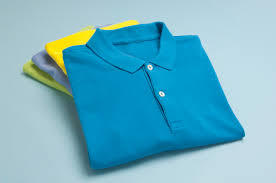 Plain Colour Polo T-shirt