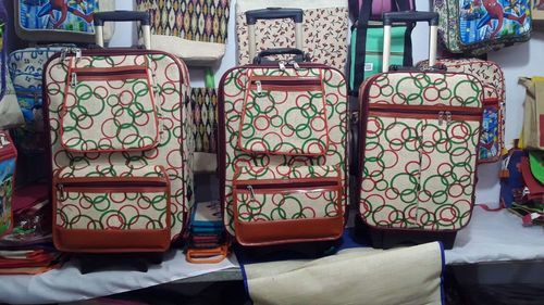 Portable Jute Trolley Bags