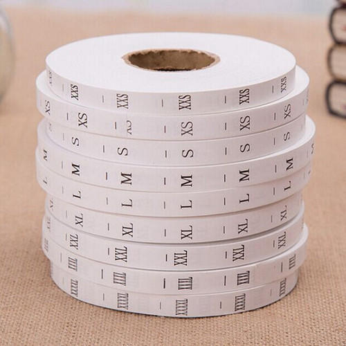 Printed White BarcodeTaffeta labels, Packaging Type: Roll, Size: 1