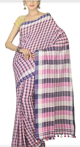 Indian Fine Linen Saree