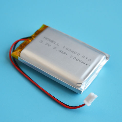 Rechargeable 103450 3.7V 1800Mah Lithium Polymer Battery