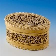 Traditional Carved Jewellery Box