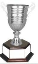 Durable Silver Design Trophy
