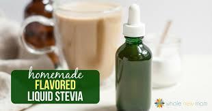 Homemade Flavoured Stevia Liquid