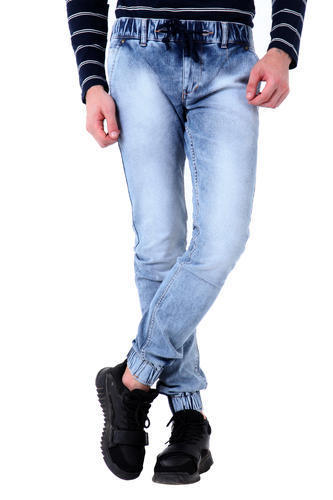 Light Blue Men Casual Denim Jeans