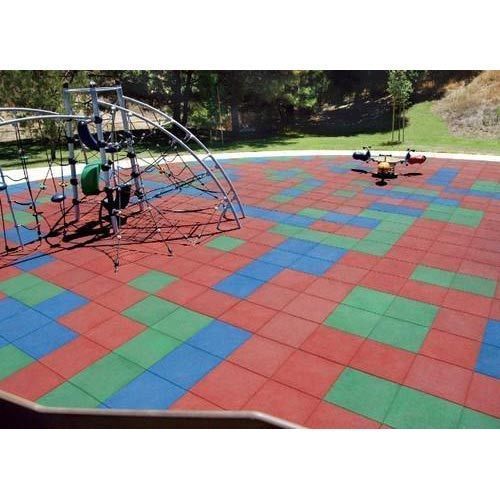 Playground Rubber Flooring Service