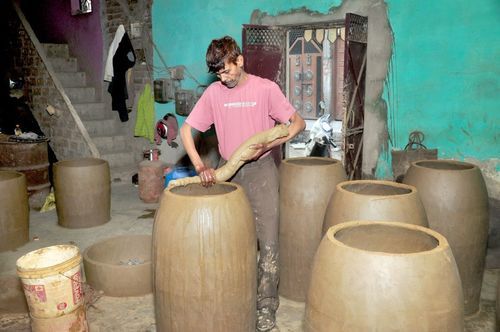 रोबस्ट कंस्ट्रक्शन क्ले तंदूर ओवन