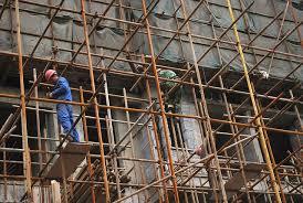 Industrial Building Construction Scaffoldings