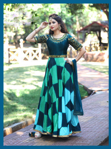 Custom Attractive Readymade Anarkali Suit