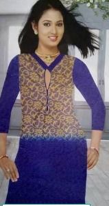 V Neck Short Kurti