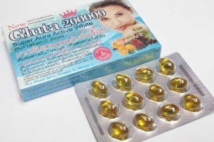 Gluta 200000 Mg Skin Whitening Pills