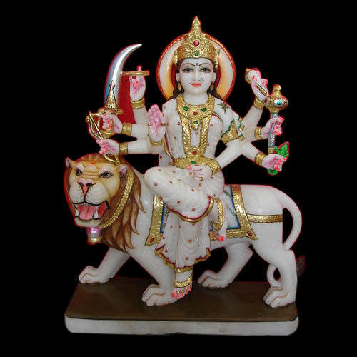 Marble Durga Maa Statue