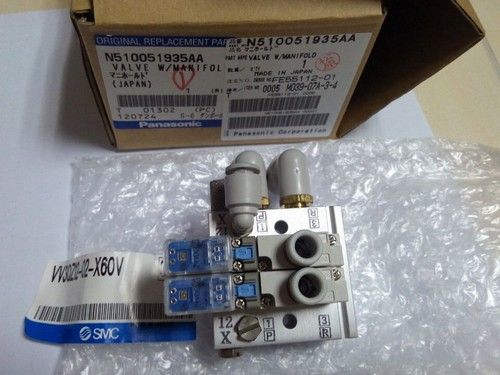 Npm N510051935Aa Smc Vv3Qz12-02-X60V Manifold Valve