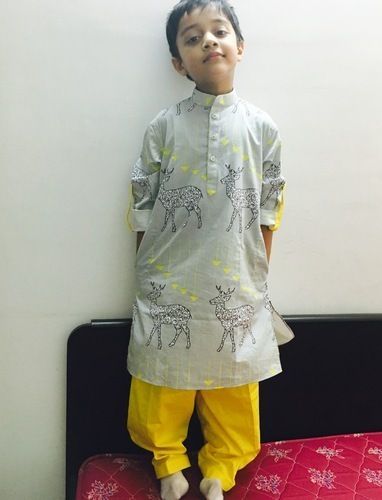 Partywear Kids Kurta Pyjama