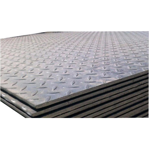 Mild Steel Chequered Plate - Premium Quality Raw Material, Durable and Versatile Design