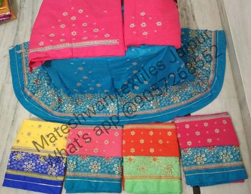 Rajputi Cotton Kashide Work Suit