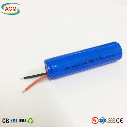 2600mah 3.7v Lithium Battery With Pcm