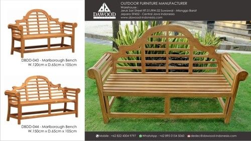 Durable Marlborough Teak Bench