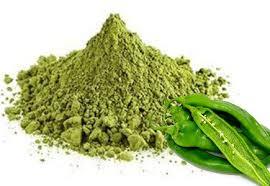 Fresh Green Chilli Powder - Bright Green Color | Natural Flavor Enhancer Rich in Vitamin C and Carotene